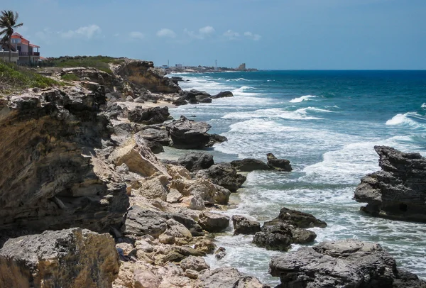 Kustlijn, Isla Mujeres, Mexico — Stockfoto