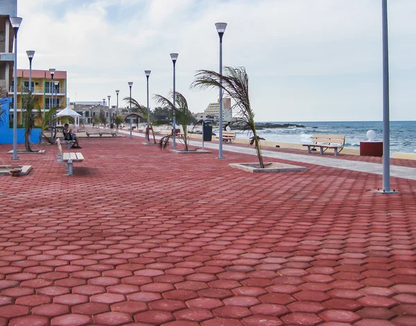 Promenade pavée, Isla Mujeres — Photo