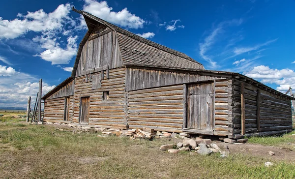 Old Wyoming Barn — Stok Foto