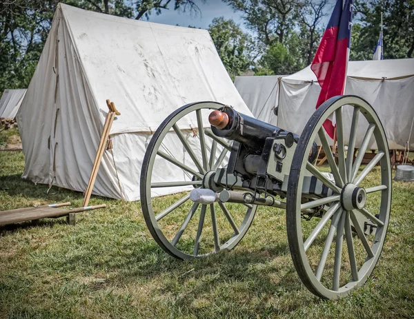 Civil war korszak ágyú — Stock Fotó