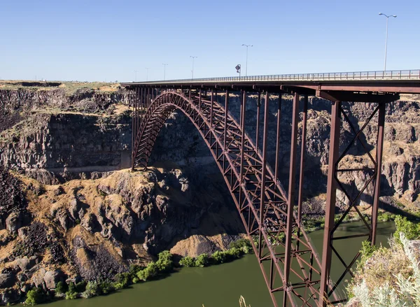 Bridge Over Snake River — Stock Photo, Image