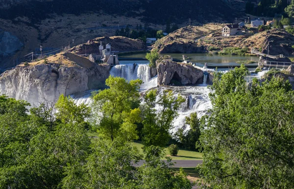 Shoshone Falls, Idaho Fotos De Bancos De Imagens Sem Royalties