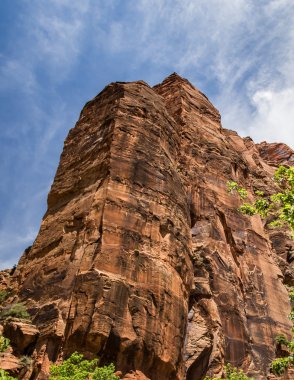 Kanyon duvarları ve Cliff yüzler