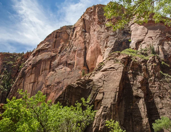 Canyon väggar och klippväggar — Stockfoto
