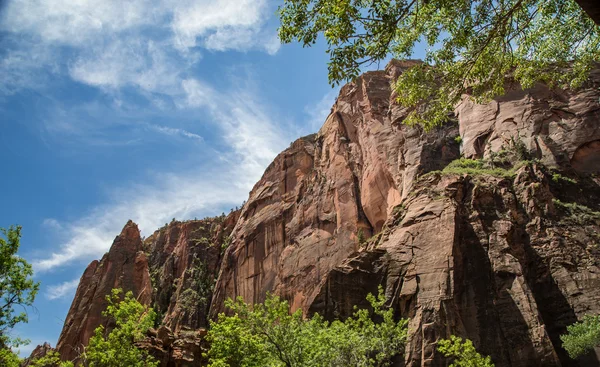 Canyon väggar och klippväggar — Stockfoto