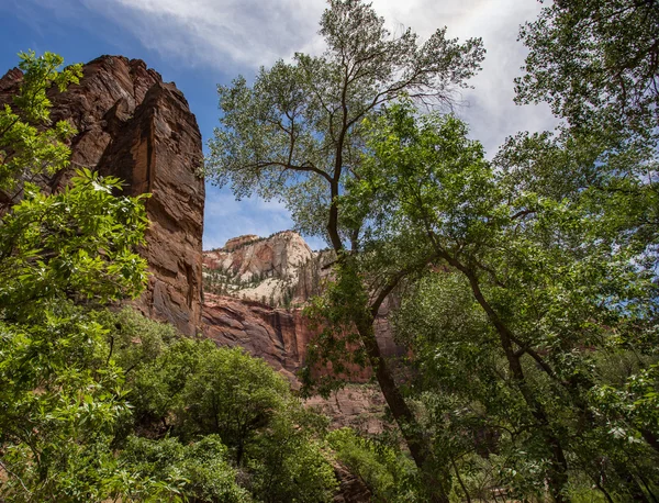 Pareti del canyon e pareti rocciose — Foto Stock