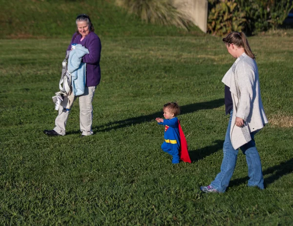 Superhéroe del futuro — Foto de Stock