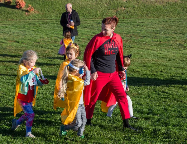 Young Super Heroes — Stock Photo, Image