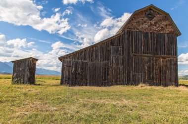 Eski ahır, Jackson Hole, Wyoming