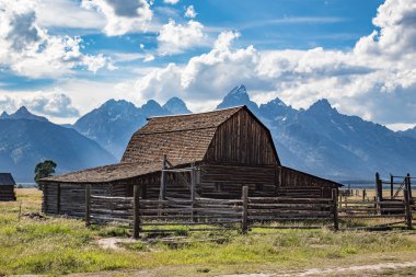 Eski ahır, Jackson Hole, Wyoming
