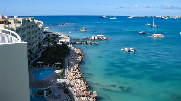 Simpson Bay, St. Maarten — Foto Stock