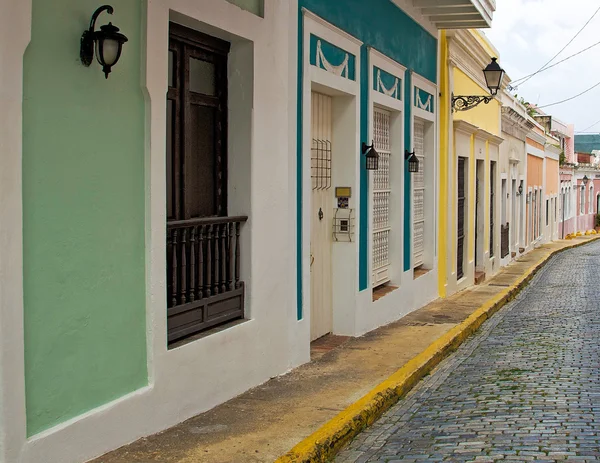 Vecchi colori di San Juan — Foto Stock