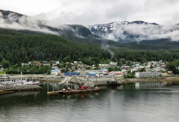 Linea costiera a Juneau — Foto Stock