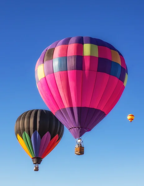 Palloncini ad aria calda e Falg — Foto Stock