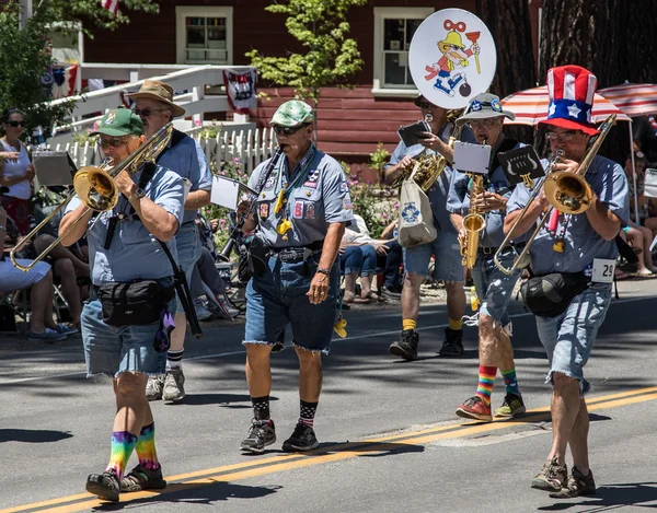Ophir Prison Marching and Kazoo Band — Stock Photo, Image