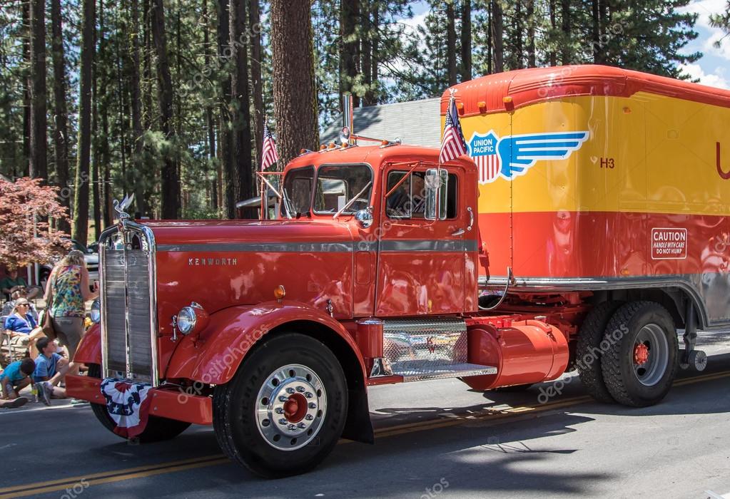 Vintage Kenworth Truck Stock Editorial Photo