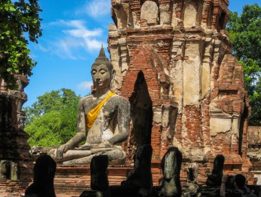 Buda Ayutthaya Tayland