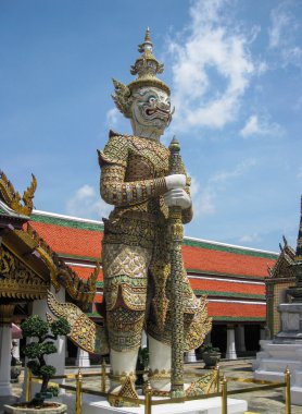 İblis Yaksha heykel