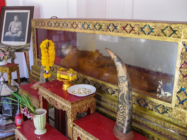 Тайский монах-мумия — стоковое фото