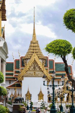 Tayland ayrıntılı çatılar