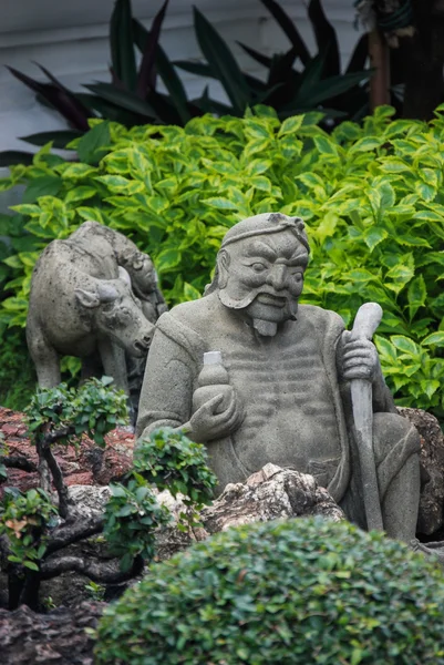 Estatuas de jardín tailandés — Foto de Stock