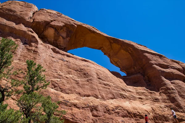 Skyline arch i utah — Stockfoto