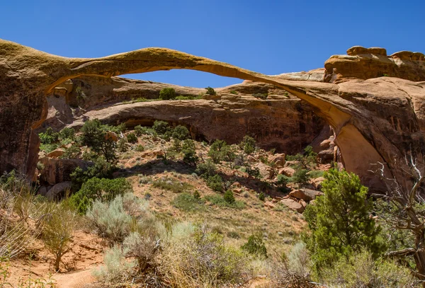 Landskap Arch Utah — Stockfoto