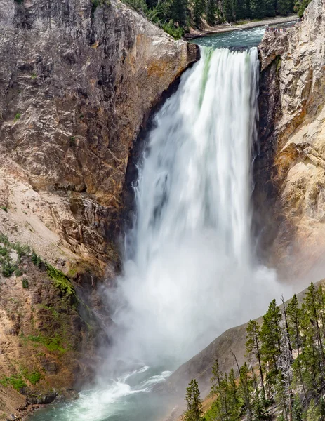 Mighty Yellowstone Falls — Stock Photo, Image