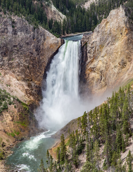 Mighty Yellowstone Falls