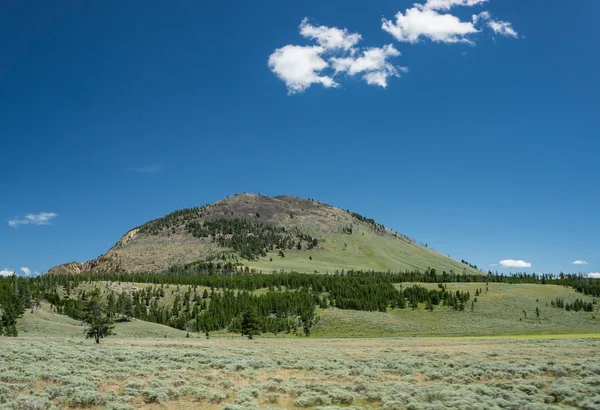 Bunsen Peak Yellowstone — Stockfoto