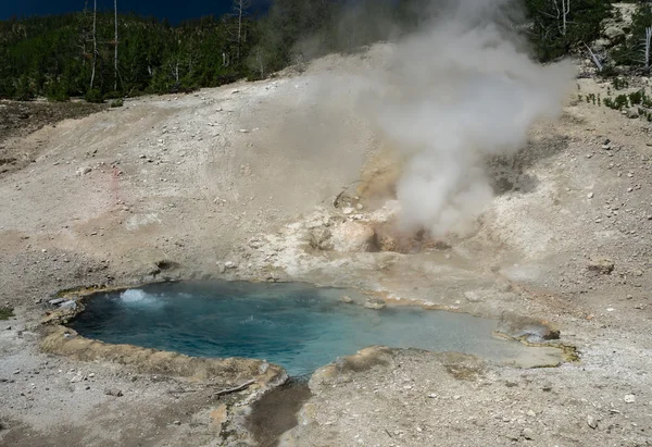 Yellowstone θερμές πηγές — Φωτογραφία Αρχείου