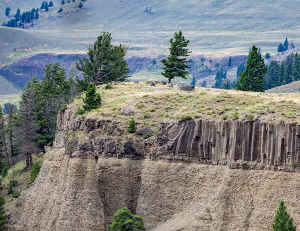 Formaciones de Basalto en Yellowstone —  Fotos de Stock