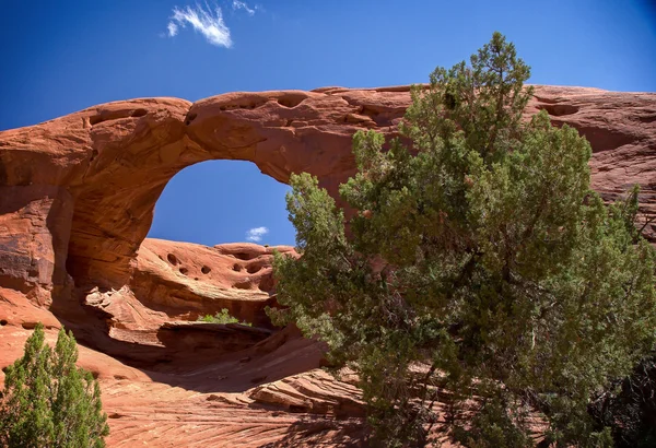 Monument Valley naturliga valv — Stockfoto