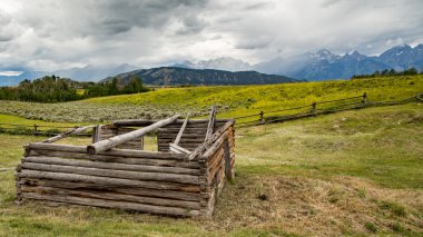 Eski Wyoming kabin