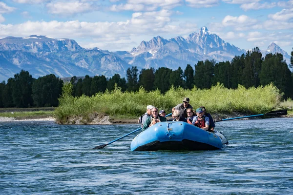 Snake riverrafting — Stockfoto