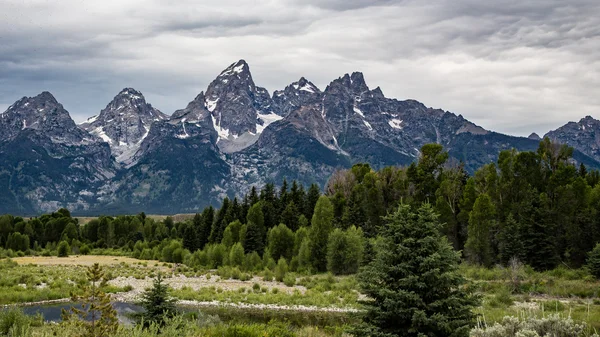 Grand Tetons nationalpark — Stockfoto