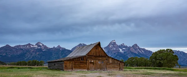 Moutlon celeiro, Wyoming — Fotografia de Stock