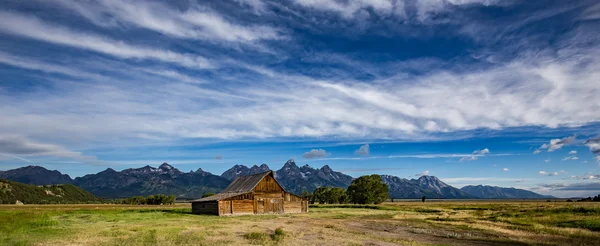 Moutlon granero, Wyoming — Foto de Stock