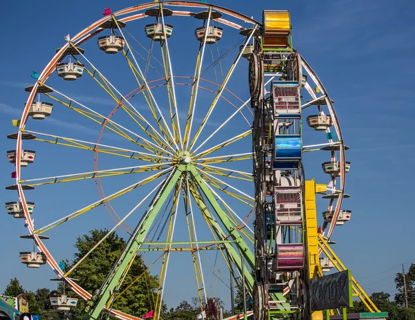 Popular Carnival Rides — Stock Photo, Image