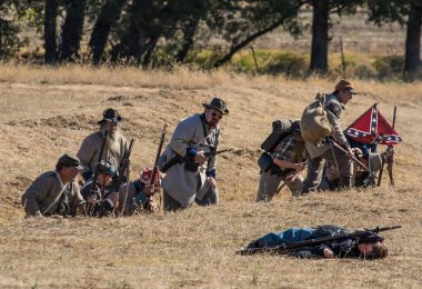 Confederate Army Advances