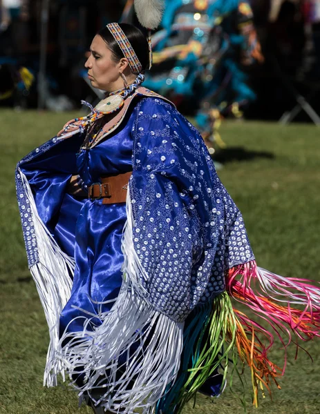 Native American Pow-Wow  Dancer — Stock Photo, Image