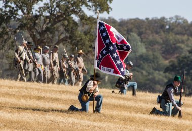 Confederate Army Advances