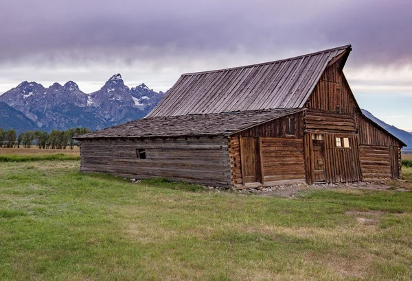 Παλιό αχυρώνα του Wyoming — Φωτογραφία Αρχείου