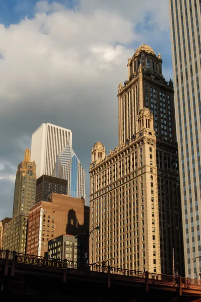 Zona centro de Chicago — Foto de Stock