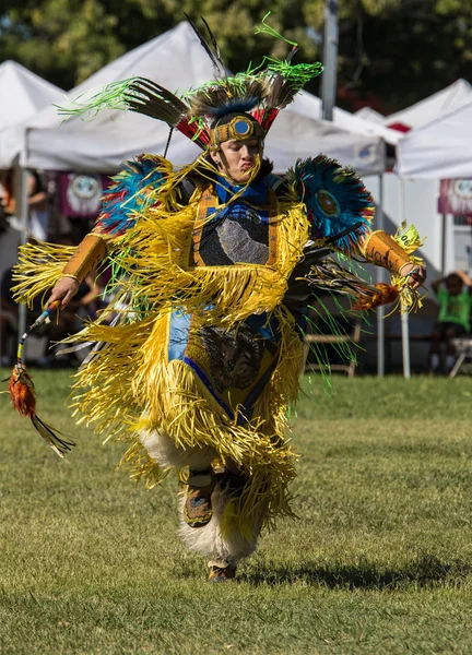 美洲原住民舞者 — 图库照片