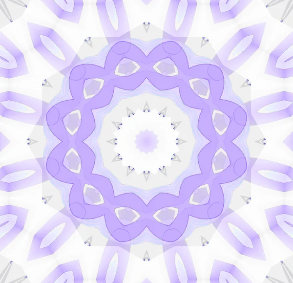 Ornement sans couture cercle concentrique blanc gris violet — Photo