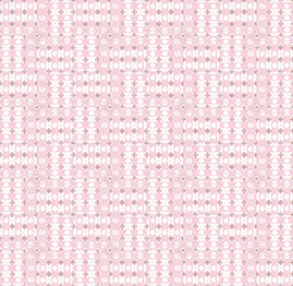 无缝条纹图案粉红色白色 — 图库照片