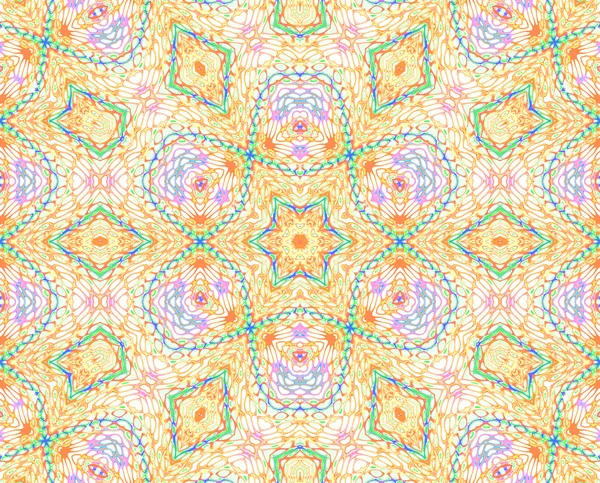 Seamless diamond pattern yellow orange violet green blue beige