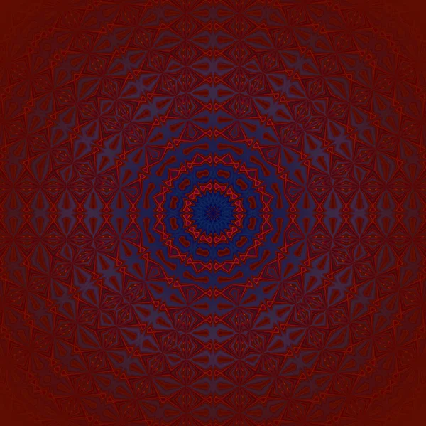 Бесшовный круг орнамент оранжево-красный синий — стоковое фото