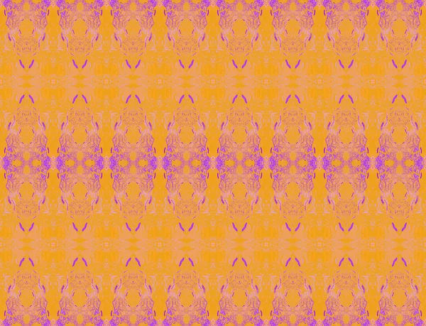 Ellipses sans couture motif orange violet — Photo